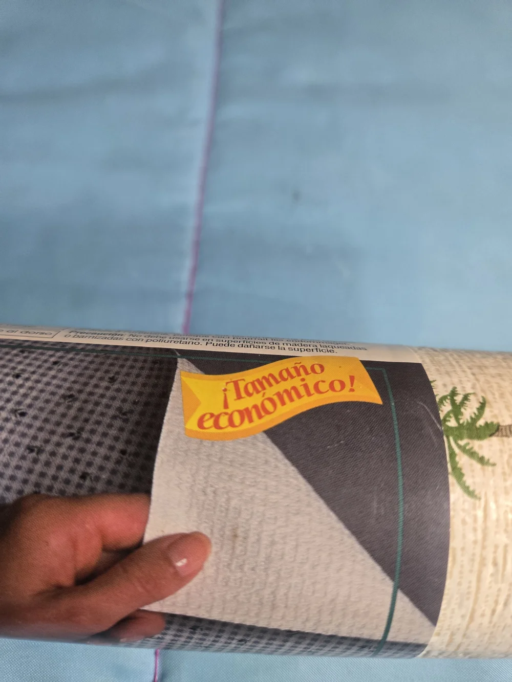 Vtg Duck Brand Smooth Top Slide Grip Easy Line Palm Tree 20